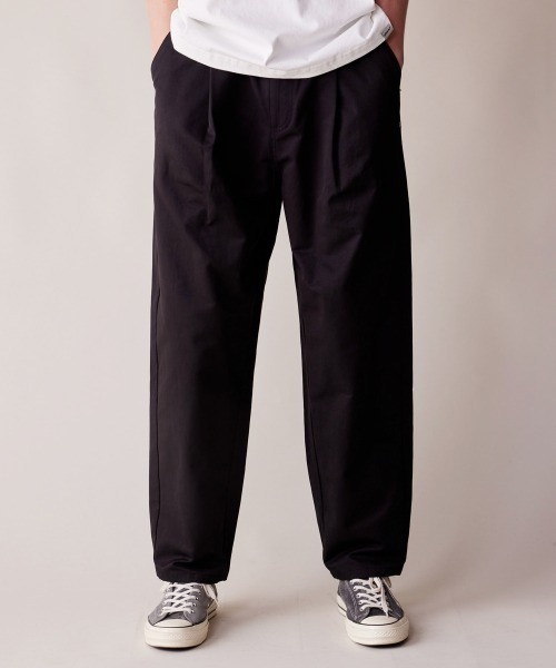 rehacer（レアセル）の「rehacer : Duck Tuck Pants / ダックタックパンツ（チノパンツ・メンズ・ブラウン/ブラック/オリーブ・SMALL/LARGE/MEDIUM）」の5枚目の写真