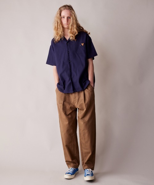 rehacer（レアセル）の「rehacer : Duck Tuck Pants / ダックタックパンツ（チノパンツ・メンズ・ブラウン/ブラック/オリーブ・SMALL/LARGE/MEDIUM）」の18枚目の写真