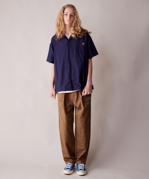 rehacer（レアセル）の「rehacer : Duck Tuck Pants / ダックタックパンツ（チノパンツ・メンズ・ブラウン/ブラック/オリーブ・SMALL/LARGE/MEDIUM）」の19枚目の写真