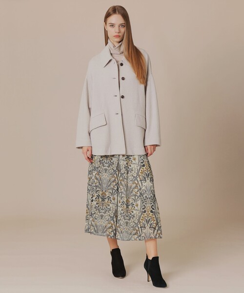 2点　MACKINTOSH LONDON ピーコート ネストローブニット MACKINTOSH】【KIRKTON/カークトン】ウールメルトンミリタリー