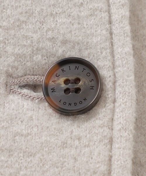 MACKINTOSH LONDON フード付きウールコート　M MACKINTOSH】【HUMBIE HOOD SL/ハンビーフードスリム】ウール