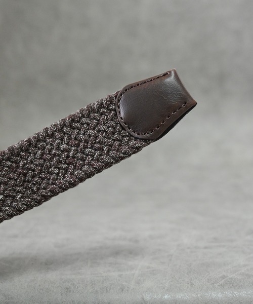 Editors Draw（エディターズドロー）の「メッシュベルト（ベルト・メンズ・ベージュ/ネイビー/グレー/ブラウン・FREE）」の6枚目の写真