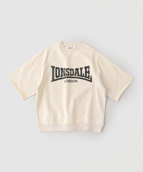 LONSDALE(ロンズデール)の「LONSDALE / ロンズデール 417別注 S/S SWEAT(スウェット・メンズ・チャコールグレー/ブラック/ホワイト/ブラウン・MEDIUM/LARGE)」の2枚目の写真