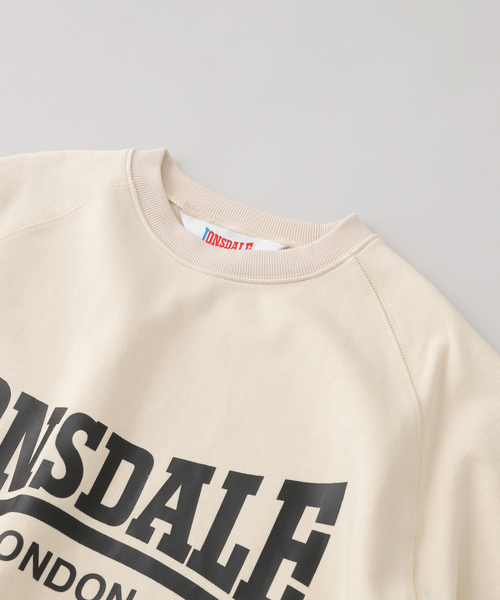 LONSDALE(ロンズデール)の「LONSDALE / ロンズデール 417別注 S/S SWEAT(スウェット・メンズ・チャコールグレー/ブラック/ホワイト/ブラウン・MEDIUM/LARGE)」の7枚目の写真