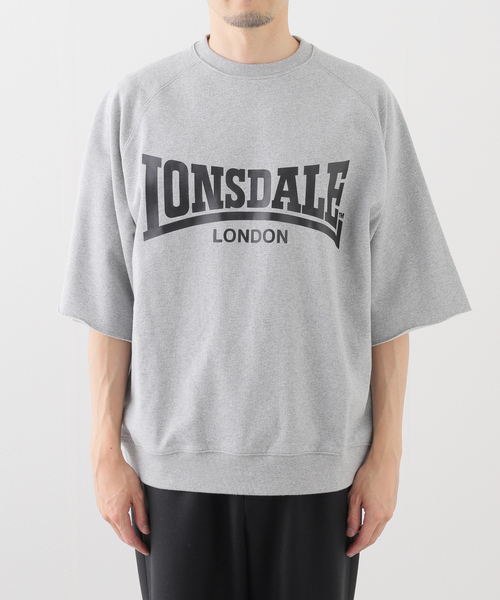 LONSDALE(ロンズデール)の「LONSDALE / ロンズデール 417別注 S/S SWEAT(スウェット・メンズ・チャコールグレー/ブラック/ホワイト/ブラウン・MEDIUM/LARGE)」の18枚目の写真