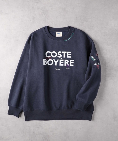 Right-on（ライトオン）の「ロゴスウェット（スウェット・レディース・ブラック/オフホワイト/グレー/ターコイズブルー/イエロー/ネイビー/ケリーグリーン/ピンク・M/L/XL）」の21枚目の写真