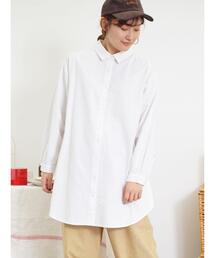 Samansa Mos2 | サイドスリットボタンチュニック(シャツ/ブラウス)