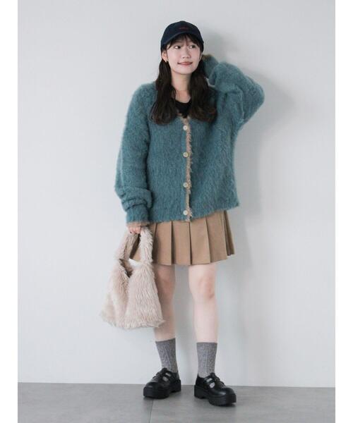 ehka sopo（エヘカソポ）の「エコファートートバッグ（ハンドバッグ・レディース・カーキ/ベージュ/キナリ・F）」の21枚目の写真