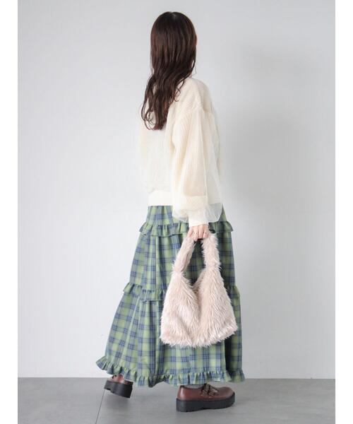 ehka sopo（エヘカソポ）の「エコファートートバッグ（ハンドバッグ・レディース・カーキ/ベージュ/キナリ・F）」の18枚目の写真