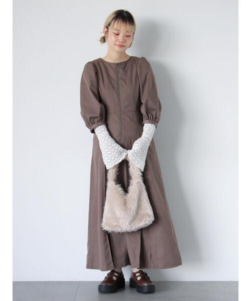 ehka sopo（エヘカソポ）の「エコファートートバッグ（ハンドバッグ・レディース・カーキ/ベージュ/キナリ・F）」の17枚目の写真