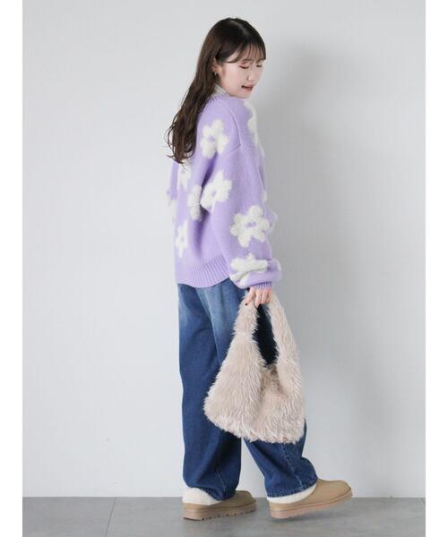 ehka sopo（エヘカソポ）の「エコファートートバッグ（ハンドバッグ・レディース・カーキ/ベージュ/キナリ・F）」の14枚目の写真