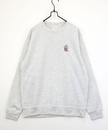 Burner（バーナー）の「【GROOVY STORE】ワンポイント刺繍裏起毛トレーナー（スウェット）」