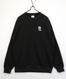 Burner（バーナー）の「【GROOVY STORE】ワンポイント刺繍裏起毛トレーナー（スウェット）」