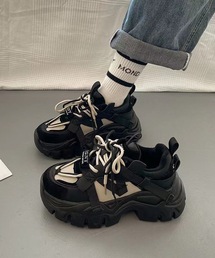 Teem Store（チームストア）の「ロゴ厚底スニーカー（スニーカー）」