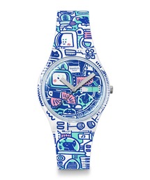 SWATCH（スウォッチ）の「B-BOT（アナログ腕時計・メンズ）」