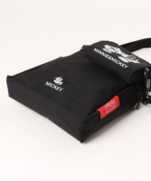 Manhattan Portage(マンハッタンポーテージ)の「Manhattan Portage/マンハッタンポーテージ ショルダーバック City Light Bag 24/Mickey MP1403PLMIC24(ショルダーバッグ・メンズ・ブラック・FREE)」の3枚目の写真