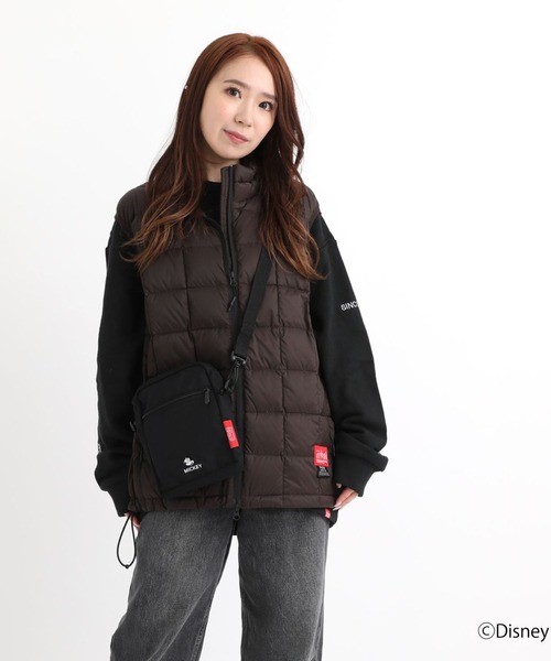 Manhattan Portage(マンハッタンポーテージ)の「Manhattan Portage/マンハッタンポーテージ ショルダーバック City Light Bag 24/Mickey MP1403PLMIC24(ショルダーバッグ・メンズ・ブラック・FREE)」の15枚目の写真