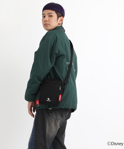Manhattan Portage(マンハッタンポーテージ)の「Manhattan Portage/マンハッタンポーテージ ショルダーバック City Light Bag 24/Mickey MP1403PLMIC24(ショルダーバッグ・メンズ・ブラック・FREE)」の17枚目の写真