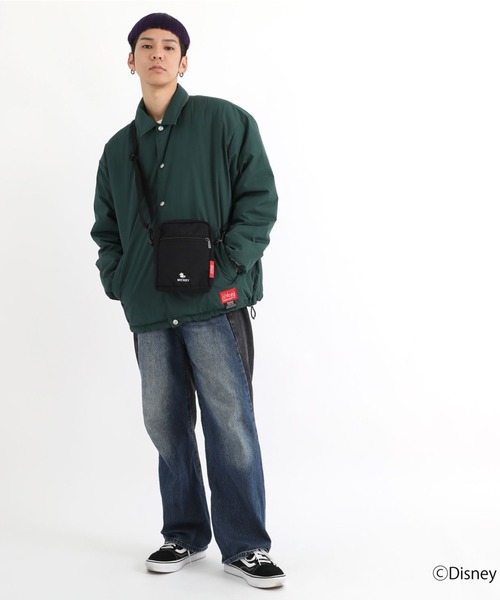 Manhattan Portage(マンハッタンポーテージ)の「Manhattan Portage/マンハッタンポーテージ ショルダーバック City Light Bag 24/Mickey MP1403PLMIC24(ショルダーバッグ・メンズ・ブラック・FREE)」の18枚目の写真