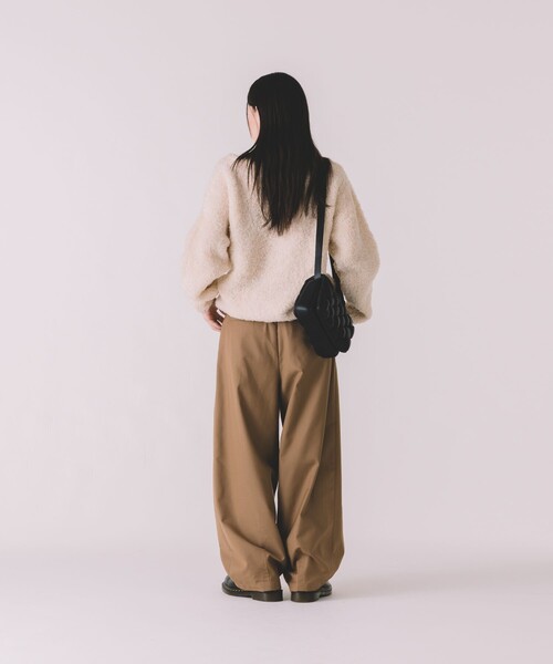 FREAK'S STORE（フリークスストア）の「モールヤーン ニットプルオーバー（ニット/セーター・レディース・ベージュ/ブラウン/オフホワイト・ﾌﾘ-）」の20枚目の写真