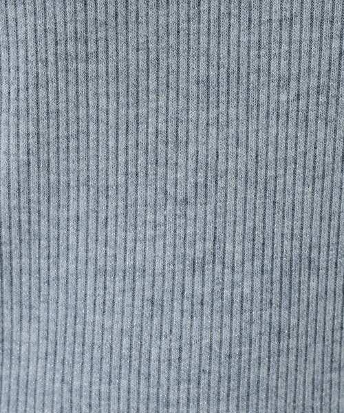 SHOO・LA・RUE(シューラルー)の「◆【洗える/S-LL】プチハイネック ラメ入りリブ インナートップス(Tシャツ/カットソー・レディース・オフホワイト/ライトグレー/ライトブルー/チャコールグレー・01/02/03/04)」の20枚目の写真