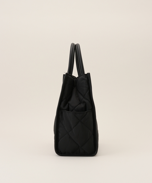 cache cache（カシュ カシュ）の「cache cache/カシュカシュ キルティングTOTE（トートバッグ・レディース・ブラック・FREE）」の2枚目の写真