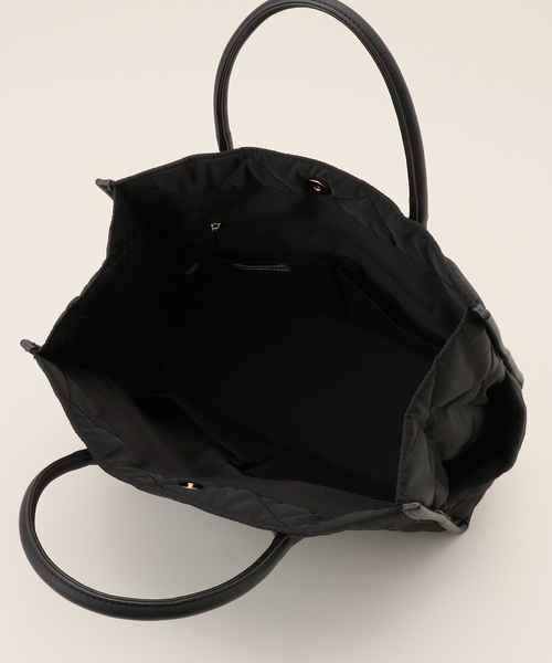 cache cache（カシュ カシュ）の「cache cache/カシュカシュ キルティングTOTE（トートバッグ・レディース・ブラック・FREE）」の5枚目の写真