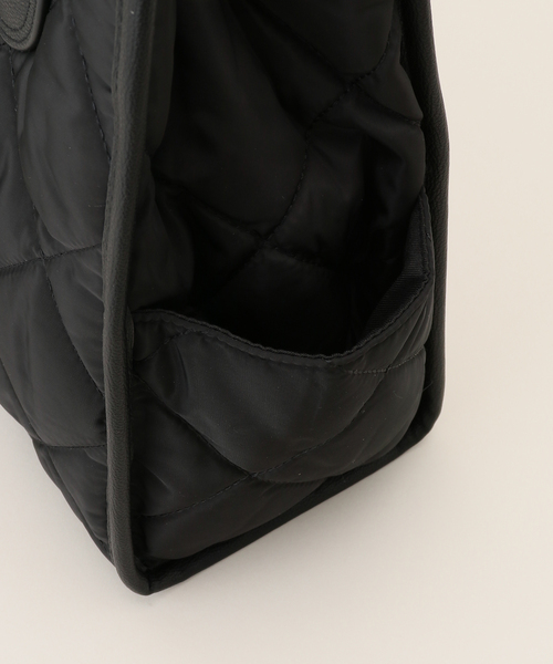 cache cache（カシュ カシュ）の「cache cache/カシュカシュ キルティングTOTE（トートバッグ・レディース・ブラック・FREE）」の7枚目の写真