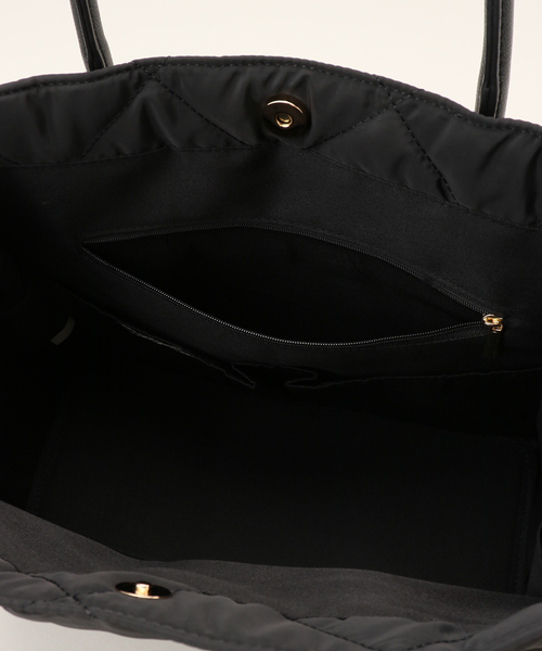 cache cache（カシュ カシュ）の「cache cache/カシュカシュ キルティングTOTE（トートバッグ・レディース・ブラック・FREE）」の8枚目の写真