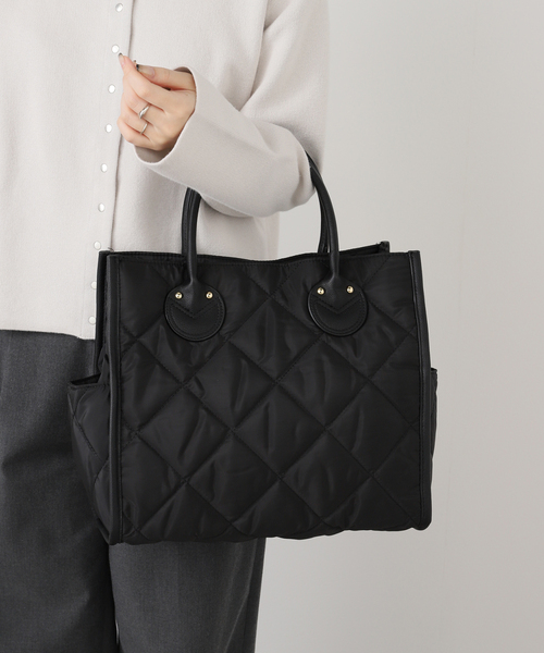 cache cache（カシュ カシュ）の「cache cache/カシュカシュ キルティングTOTE（トートバッグ・レディース・ブラック・FREE）」の15枚目の写真
