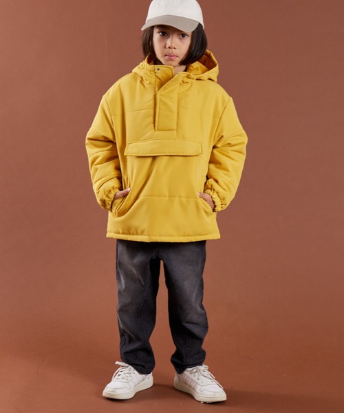 PAIRMANON STREET】中綿 パディング キルティング アノラック フーディ