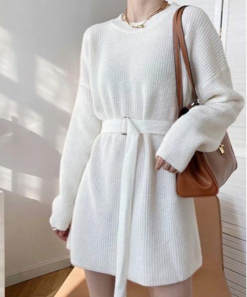 ワンピースチュニックセット専用商品 セットアップ可】プレーンストレッチチュニックワンピース