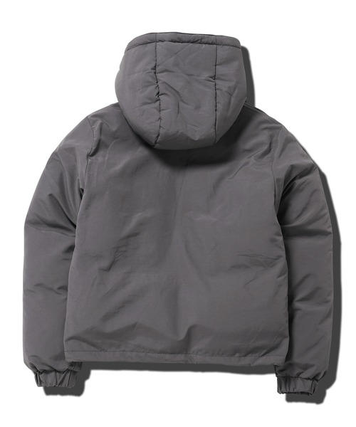 jiggys shop（ジギーズショップ）の「フード脱着 撥水 中綿パデッドジャケット（ダウンジャケット/コート・メンズ・チャコールグレー/ブラック/ネイビー・MEDIUM/LARGE/X-LARGE）」の15枚目の写真