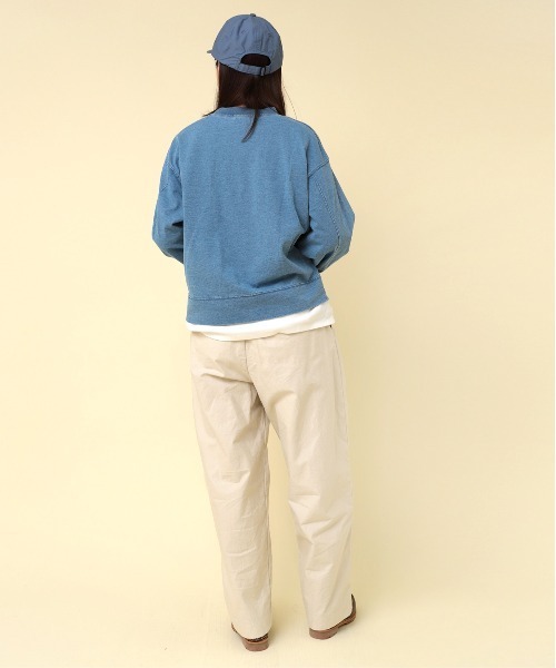 M2396 インディゴ天竺ロンＴ（Tシャツ/カットソー）｜RNA-N（アールエヌエーエヌ）