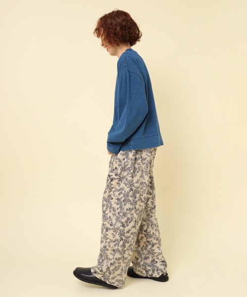 M2396 インディゴ天竺ロンＴ（Tシャツ/カットソー）｜RNA-N（アールエヌエーエヌ）