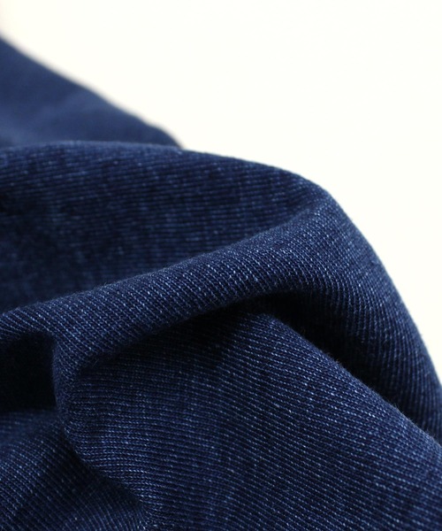 M2396 インディゴ天竺ロンＴ（Tシャツ/カットソー）｜RNA-N（アールエヌエーエヌ）