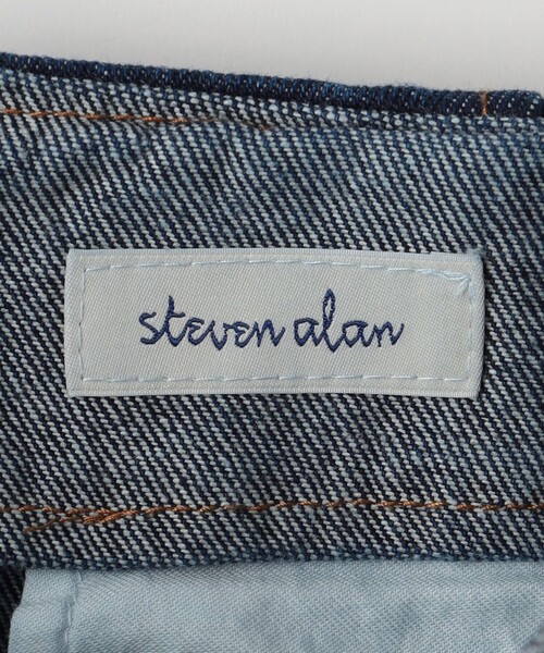 Steven Alan（スティーブンアラン）の「＜Steven Alan＞13OZ デニム タルスカート（デニムスカート・レディース・ネイビー/ブラック・L/M/S/XS）」の22枚目の写真
