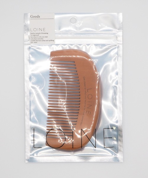 VATSURICA（バツリカ）の「VATSURICA/バツリカ 〈LOINE〉ウッド ヘアコーム（ヘアブラシ・レディース・ライトブラウン・FREE）」の5枚目の写真