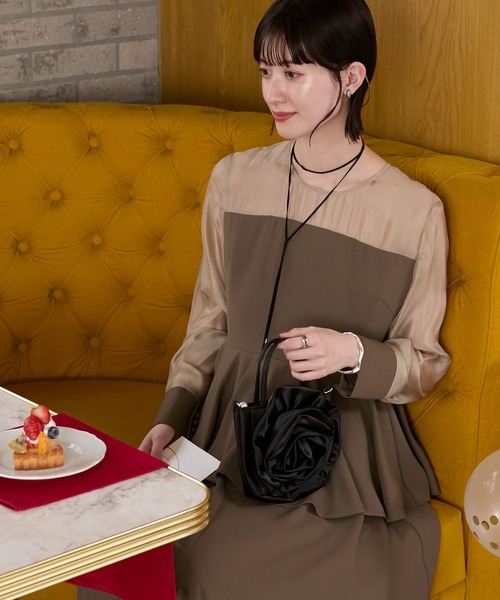 2wayショルダーバック　doplight berry+smile flower green label relaxing ショルダーバッグ バッグ MINI ハッスイ