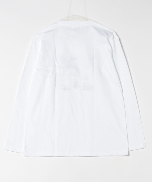 merrylatte(メリーラテ)の「CATデザインロングTシャツ(Tシャツ/カットソー・レディース・ネイビー/レッド・MEDIUM/LARGE)」の6枚目の写真