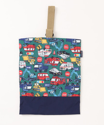 Kids Foret（キッズフォーレ）の「働く車・恐竜柄総柄シューズケース（シューケア用品・キッズ）」