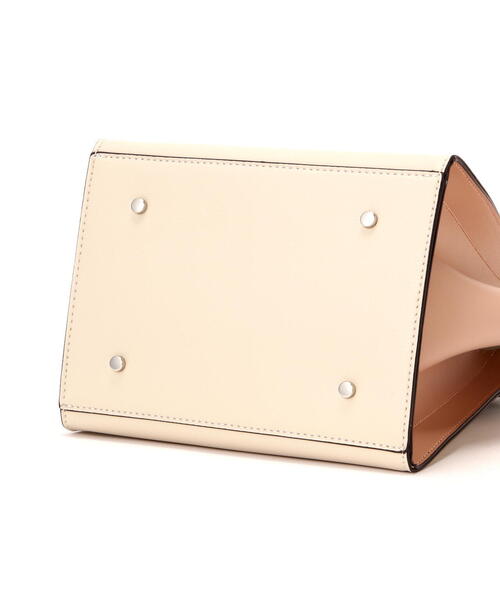 NATURAL BEAUTY BASIC（ナチュラルビューティーベーシック）の「◇リボンハンドルトートバッグ（トートバッグ・レディース・ブラック/ベージュ/ホワイト系その他/グレー系その他・ﾌﾘ-）」の12枚目の写真