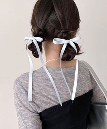 SHEPP（シープ）の「【お気に入り登録11000人突破】【2個セット】リボンヘアクリップ１（ヘアピン）」