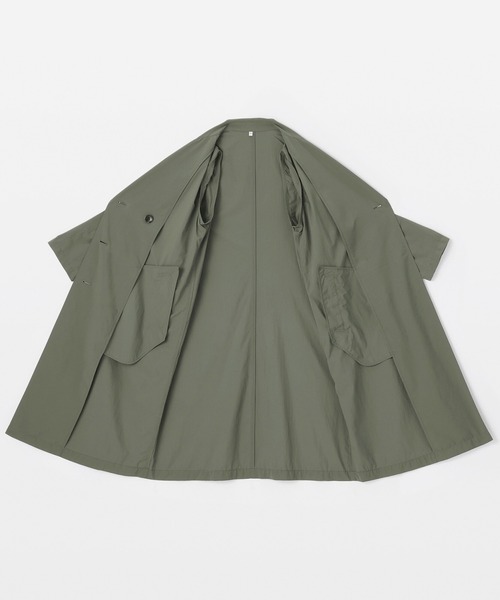 無印良品（ムジルシリョウヒン）の「婦人　撥水　トレンチコート（トレンチコート・レディース・ブラウン系/ダークネイビー/スモーキーグリーン系・XL/L/M/S）」の20枚目の写真