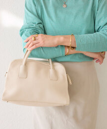 RIVE DROITE | 【キレイめにもカジュアルにも】レザーボストン(ボストンバッグ)