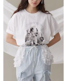 merry jenny | fluffy rabbit tee / フラッフィーtee(Tシャツ/カットソー)