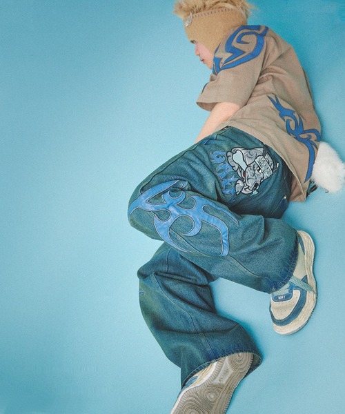 セール】【GALFY/ガルフィー】部族長デニム（デニムパンツ）｜GALFY