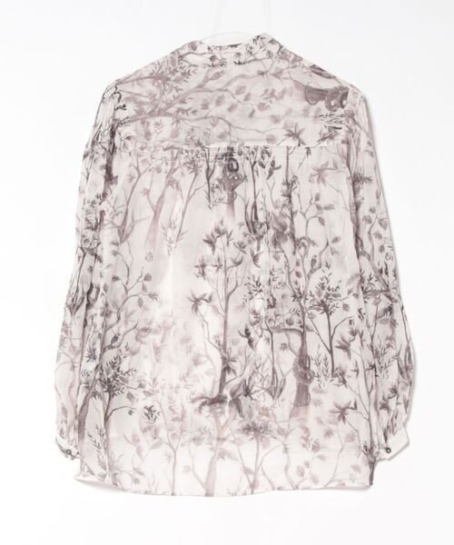 ALLSAINTS(オールセインツ)の「EDDIE PRINTED RELAXED FIT SHIRT | EDDIE プリント リラックス フィット シャツ(シャツ/ブラウス・レディース・ホワイト系その他・8/4/6)」の2枚目の写真
