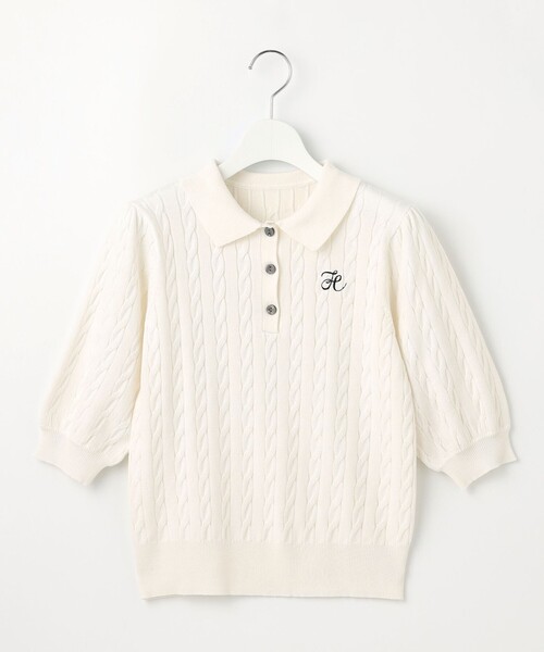 ケーブルポロニット U.S.POLO ASSN.】ケーブルポロニット | 【公式】Pierrot（ピエロ