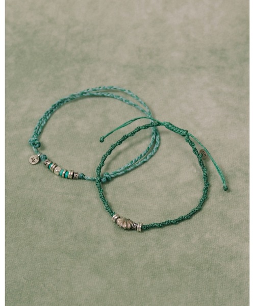 wakami(ワカミ)の「【別注】wakami / アンクレット 2本セット 2025(アンクレット・レディース・オレンジ/ネイビー/ブラック/グレー/ベージュ/マルチ/エメラルド・ONE SIZE)」の12枚目の写真